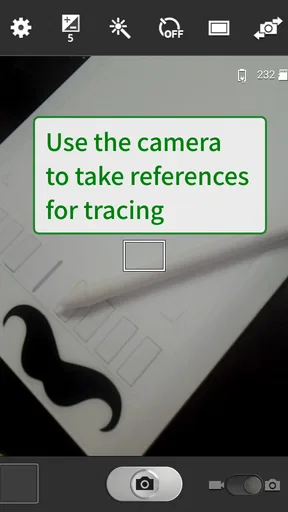Tracer!  Lightbox tracing app screenshot