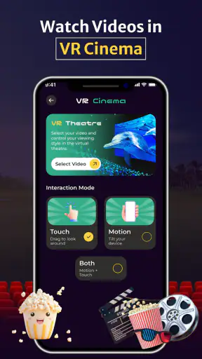 360 Video 3D VR Media Player screenshot