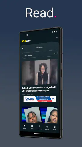 95.5 WSB screenshot