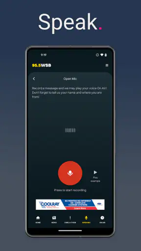 95.5 WSB screenshot