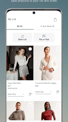 Abercrombie & Fitch screenshot