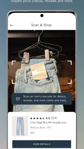 Abercrombie & Fitch screenshot