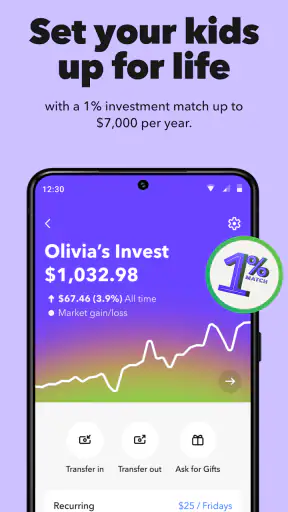 Acorns Early: Kids Money App screenshot