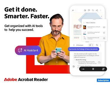 Adobe Acrobat Reader: Edit PDF screenshot
