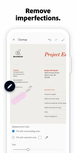 DOES ADOBE SCAN HAVE OCR visual data 5