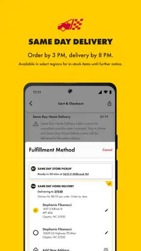Advance Auto Parts screenshot