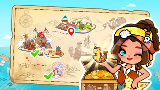 Aha World: Doll Dress-Up Game screenshot