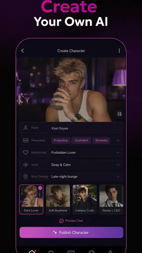 AI Chat & Friends - SeaHot screenshot