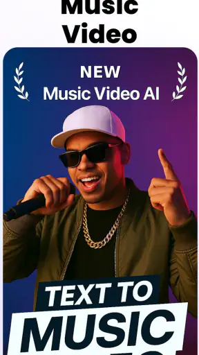 AI Music Video Maker - Rap AI screenshot