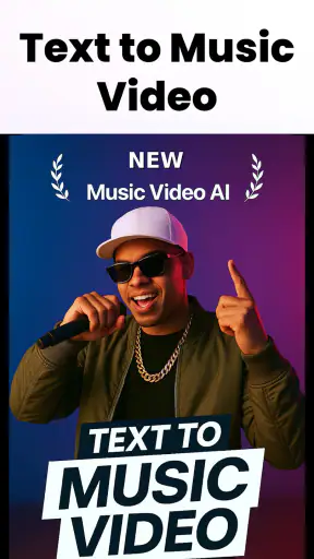 AI Music Video Maker - Rap AI screenshot
