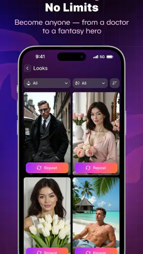 AI Photo Generator - ReCrea screenshot