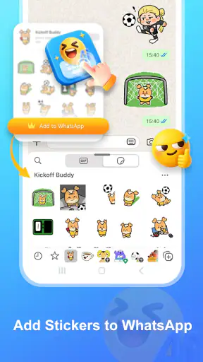 AImoji Keyboard - AI Stickers screenshot