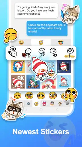 AImoji Keyboard - AI Stickers screenshot