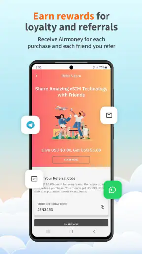 Airalo: eSIM Travel & Internet screenshot