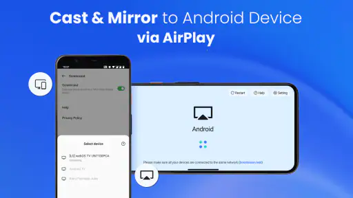 AirCast Phone to TV by AirPlay screenshot