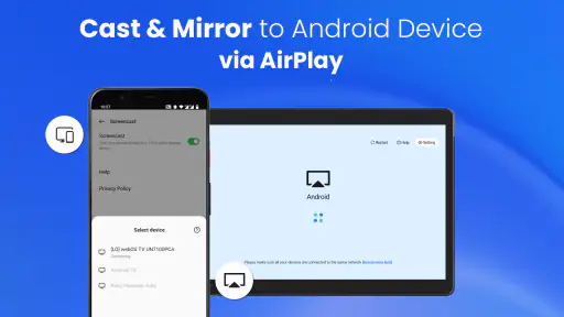 AirCast Phone to TV by AirPlay screenshot
