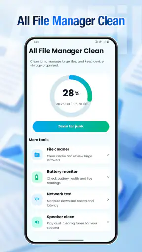 All File Manager Clean screenshot