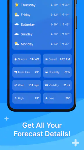 All Weather Mode: Weather Home screenshot