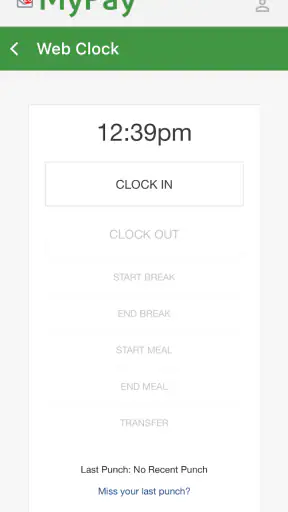 AllianceHCM MyPay screenshot