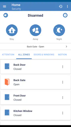 Alula Security screenshot