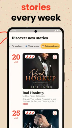 Amora: Romance Novels & Books screenshot