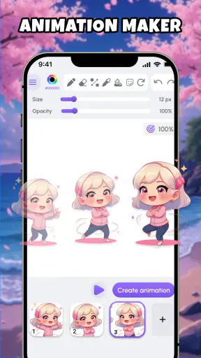 Animation Maker - Spin Art Fun screenshot