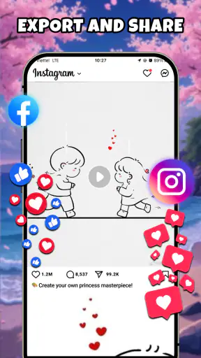 Animation Maker - Spin Art Fun screenshot