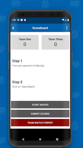 APA Scorekeeper screenshot