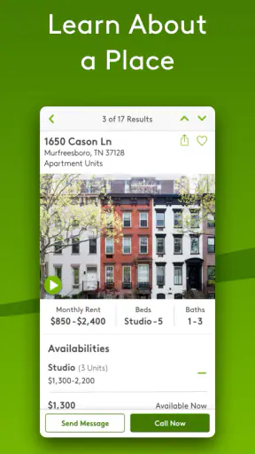Apartments.com Rental Search screenshot