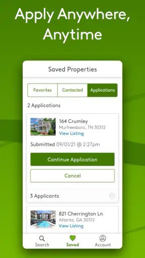 Apartments.com Rental Search screenshot