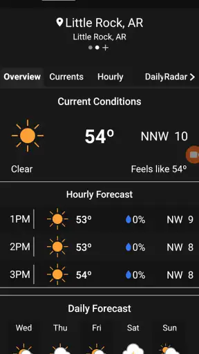 Arkansas Weather Network screenshot