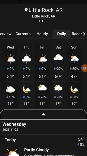 Arkansas Weather Network screenshot
