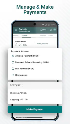 Aspire Account Center screenshot