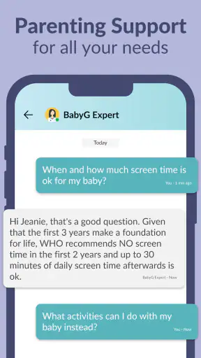 Baby Development & Milestones screenshot