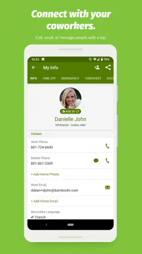 BambooHR screenshot