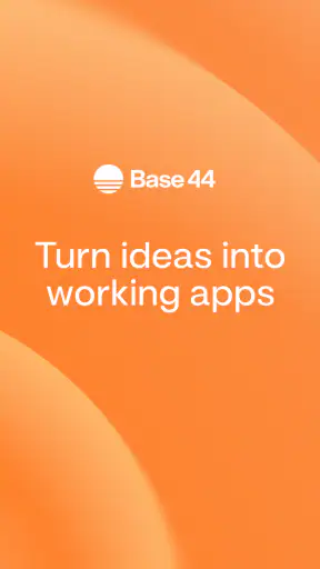 Base44: Build Apps with AI screenshot