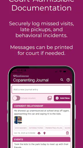 BestInterest for Coparents screenshot