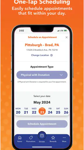BioLife Plasma Services screenshot