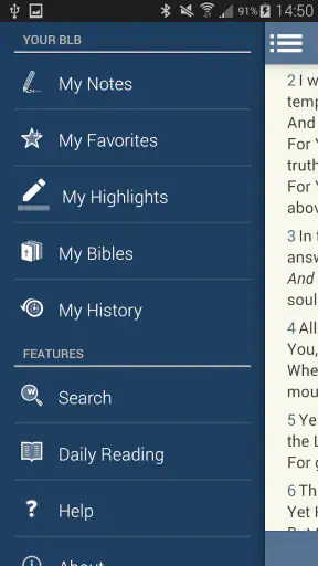 Blue Letter Bible screenshot