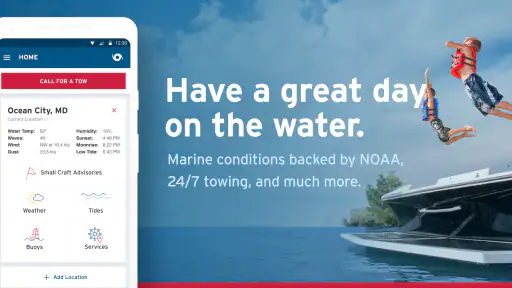 BoatUS - Boat Weather & Tides screenshot