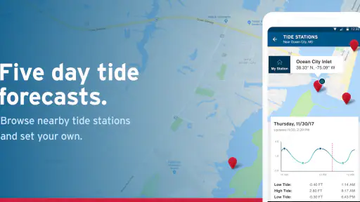 BoatUS - Boat Weather & Tides screenshot