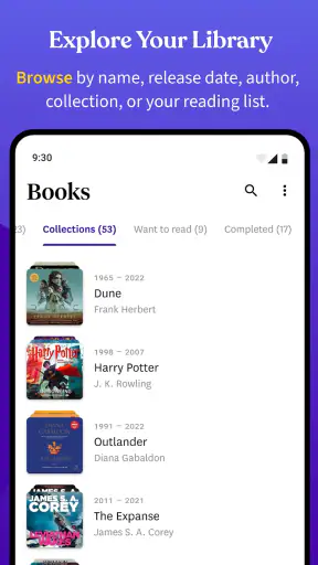 Bookcamp: Audiobooks for Plex screenshot
