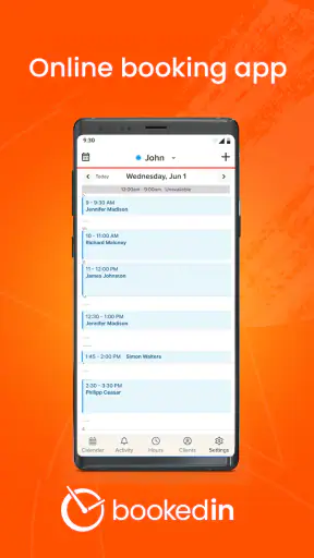 Bookedin for Business screenshot