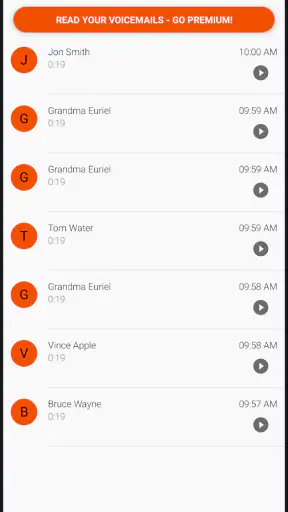 Boost Visual Voicemail screenshot