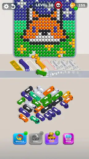 Bubble Bus: Parking Jam Puzzle screenshot