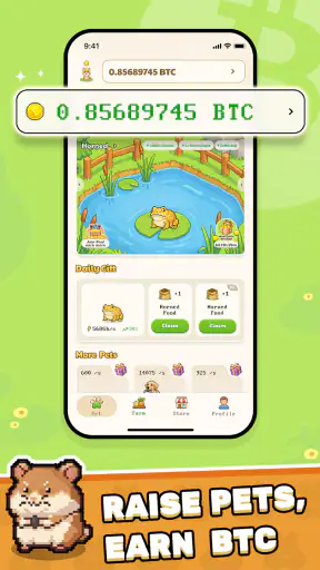 ByPet: Play&Grow Bitcoin Pets screenshot