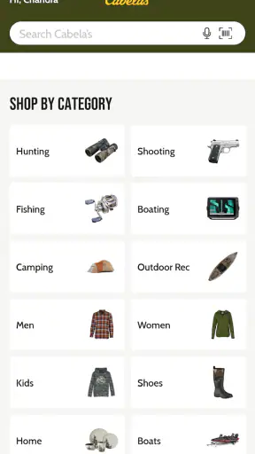 Cabela's screenshot