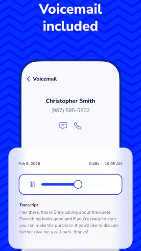 Caddy - Second Phone Number screenshot
