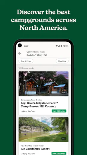 Campspot: RV & Tent Camping screenshot
