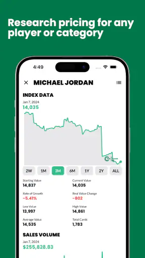Card Ladder screenshot